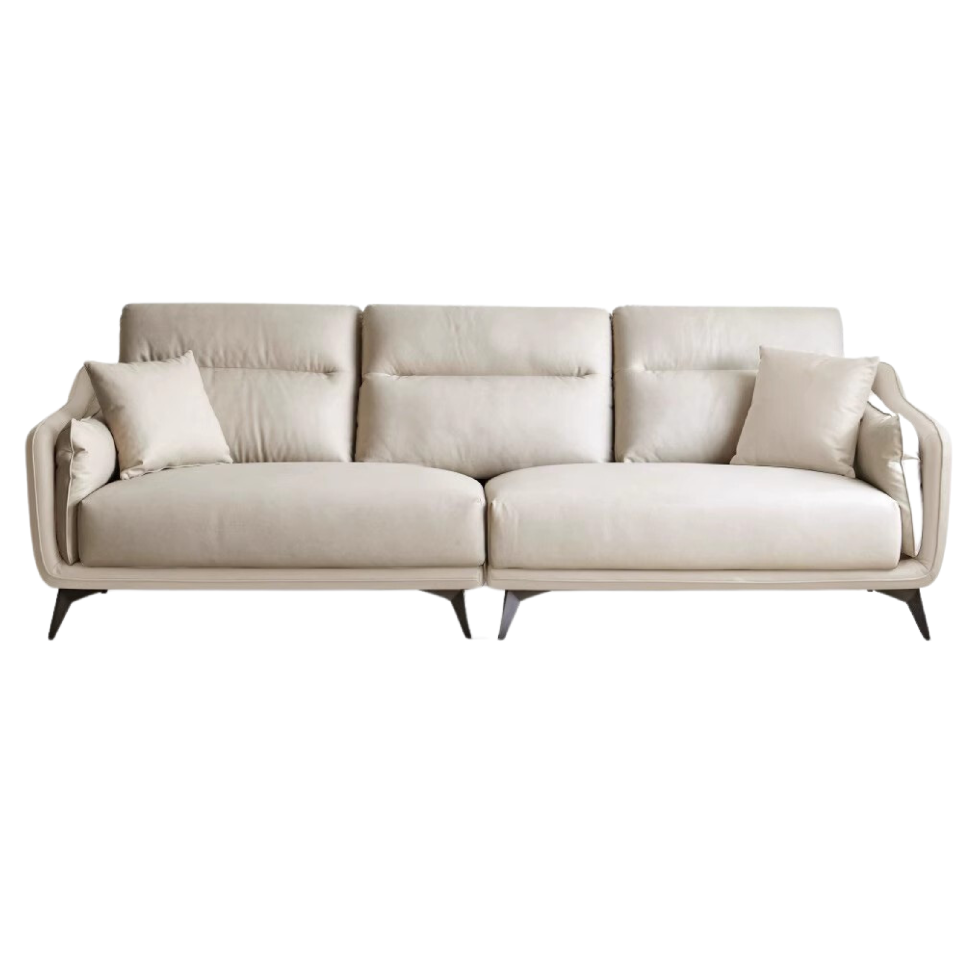Technology Fabric High Back Corner Sofa.