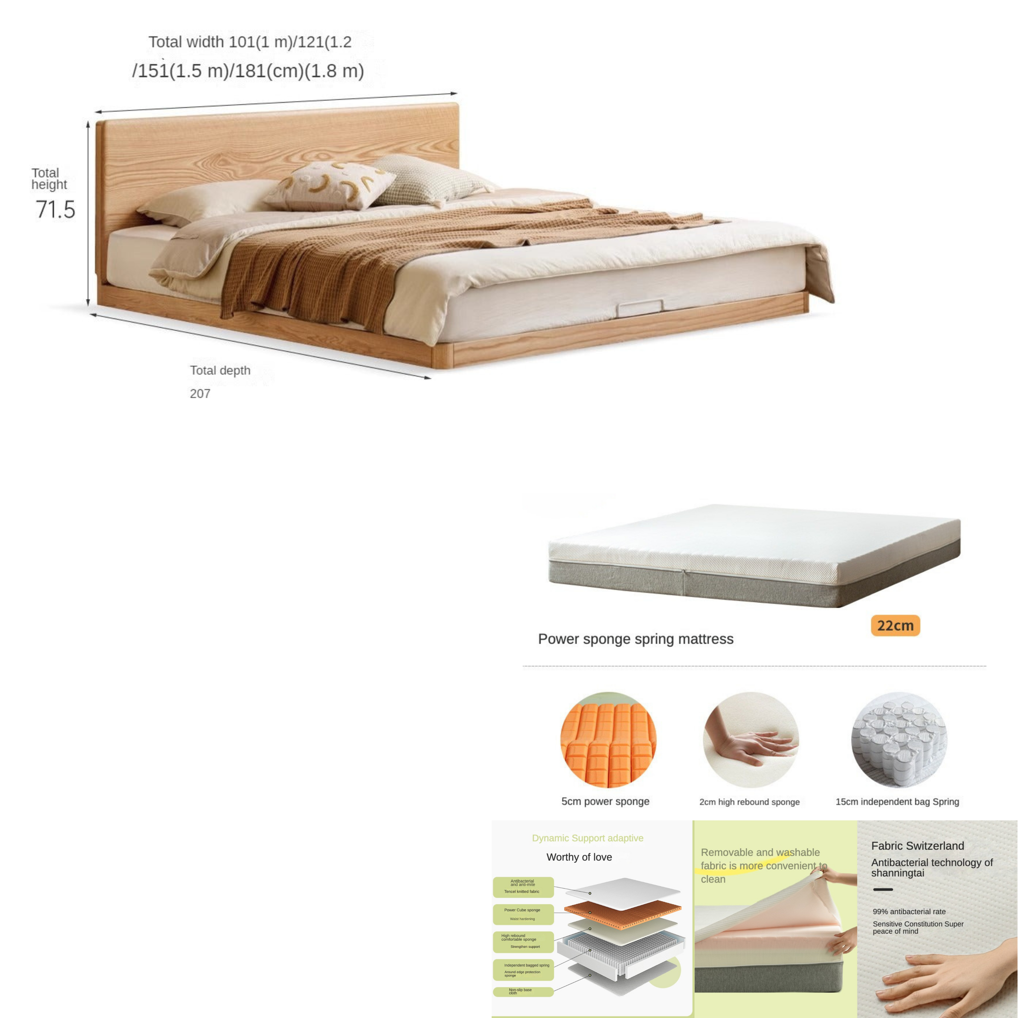 Simple floor bed frame deals
