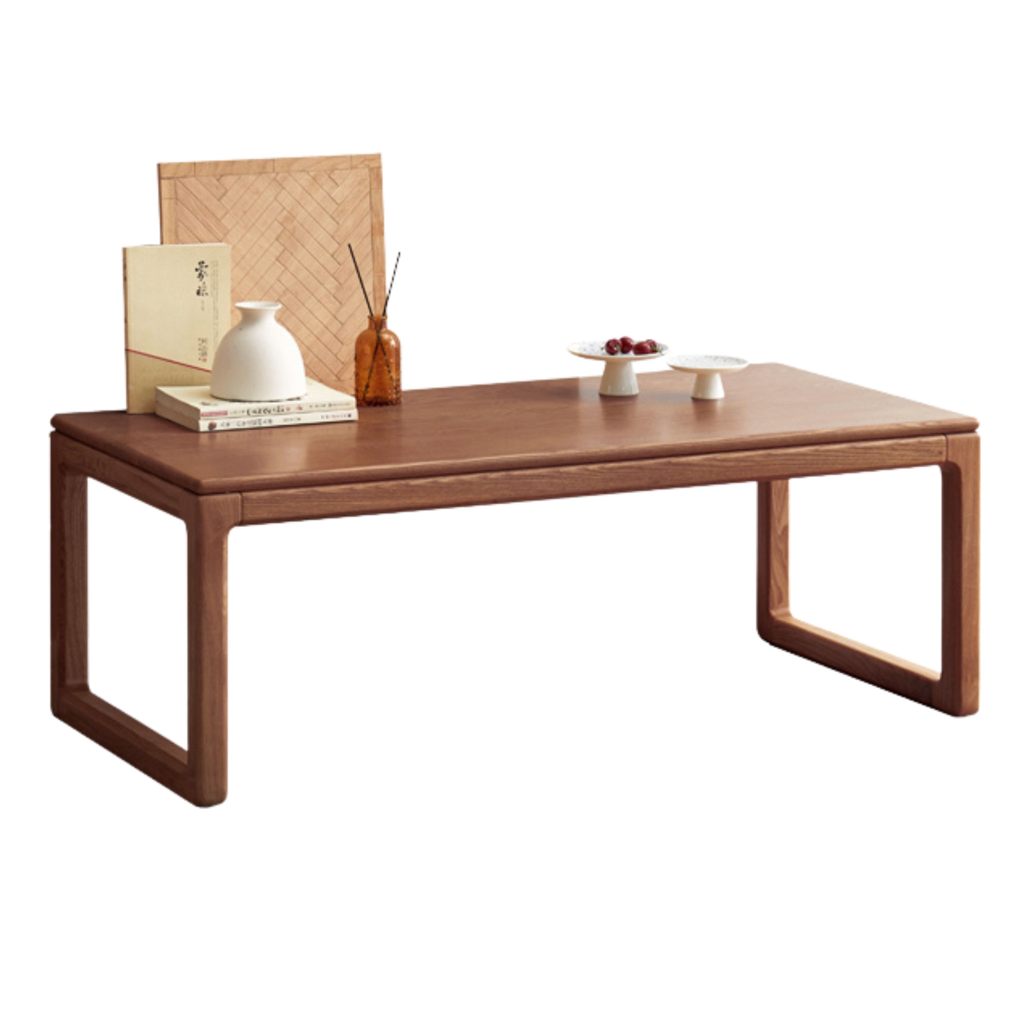 Oak, Black Walnut, Ash Solid Wood Japanese Style Tea Table