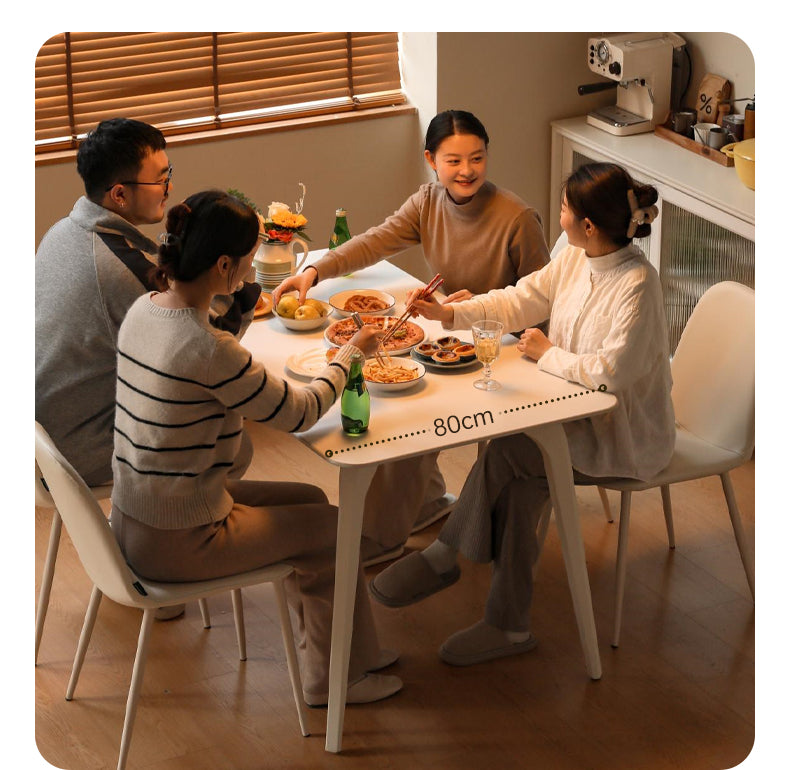 Rock Table French Cream Style Dining Table<