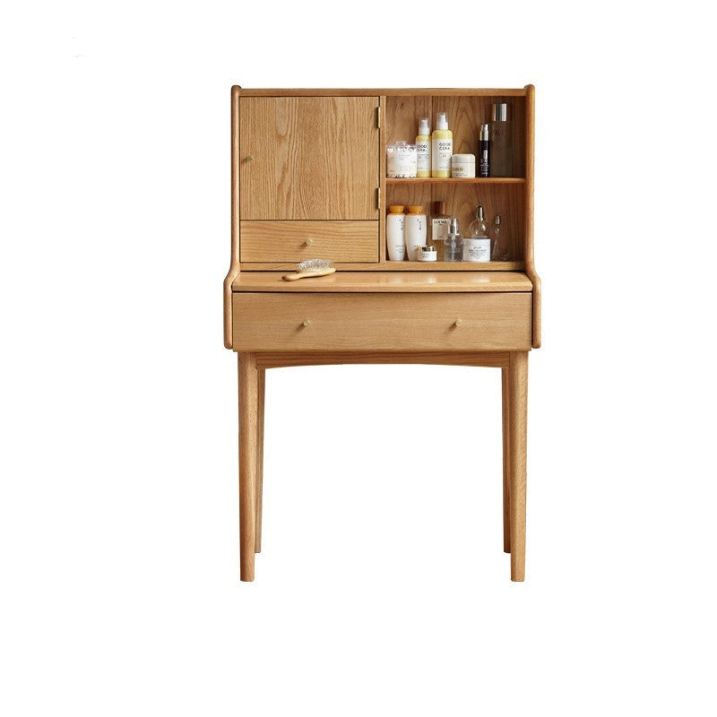 Oak solid wood dressing table: