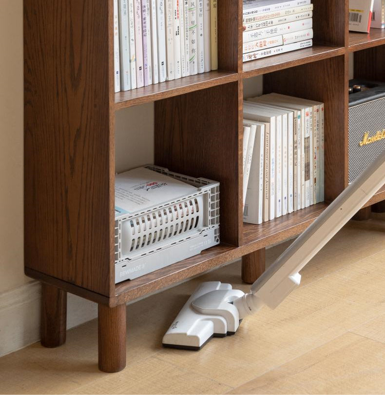 Oak, beech solid wood free combination bookshelf