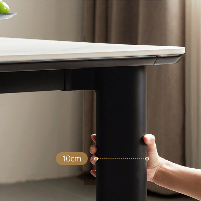 Iron Long Modern Dining Table