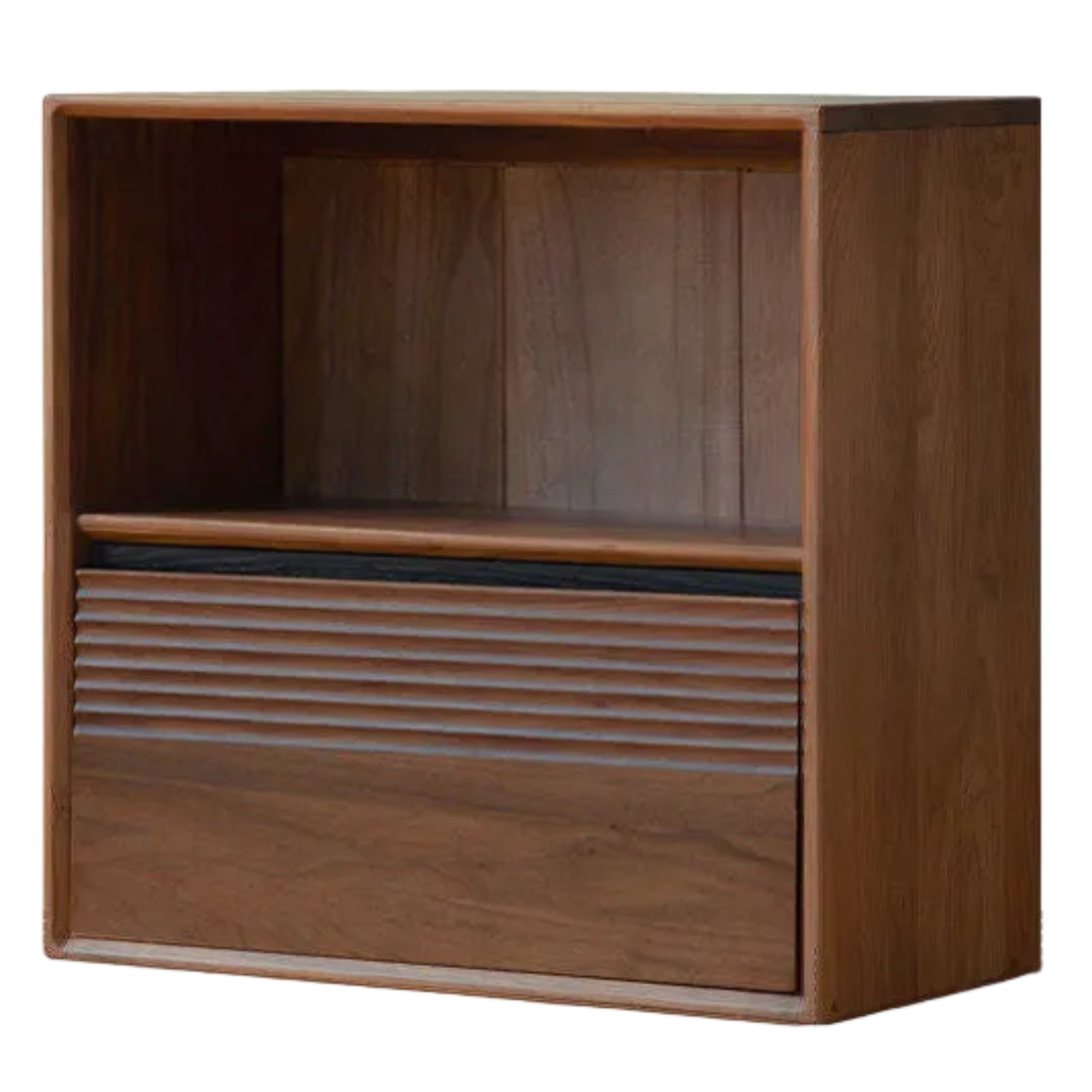 Sandalwood, Oak, Black Walnut, Ash Solid Wood Light Luxury Style Module Bookcase