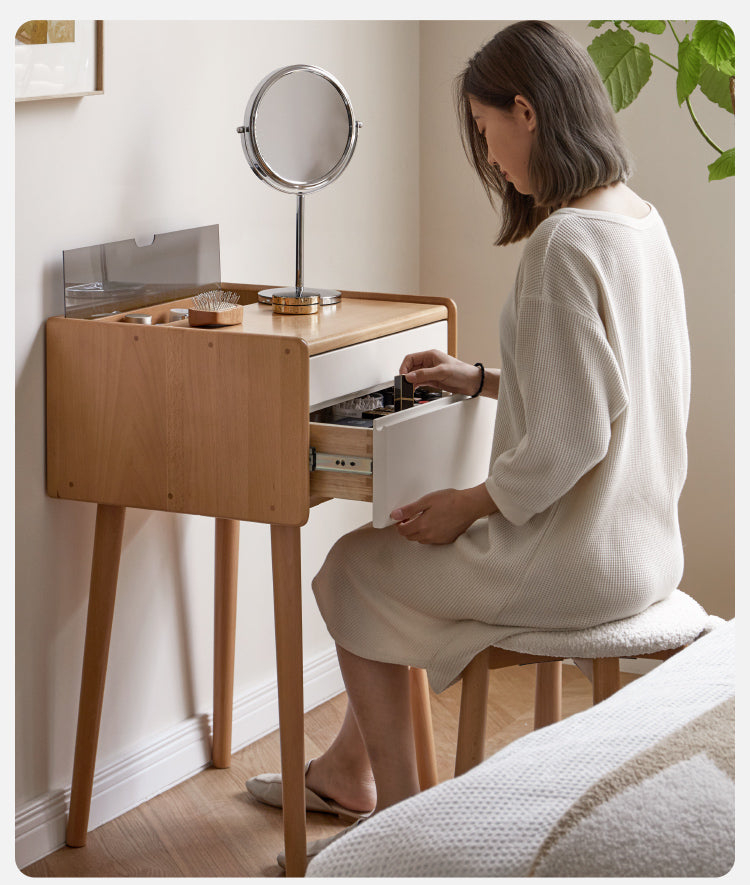 Beech wood on sale dressing table