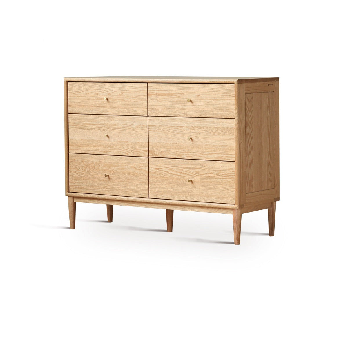 Oak Solid Wood Cabinet Drawer)