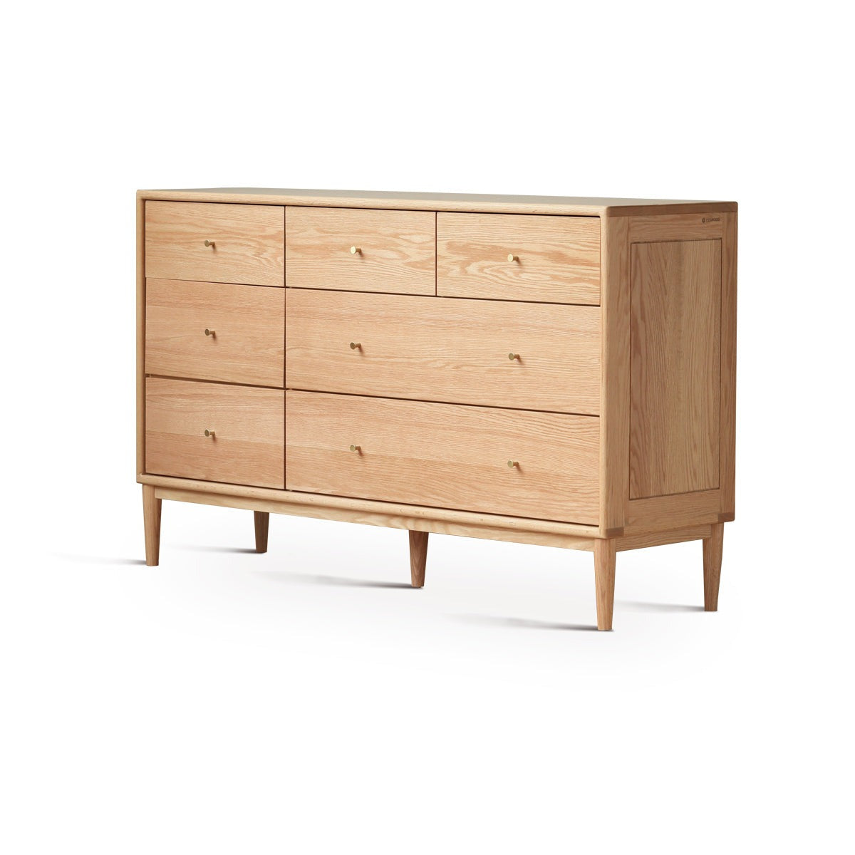 Oak solid wood Chest of drawers")