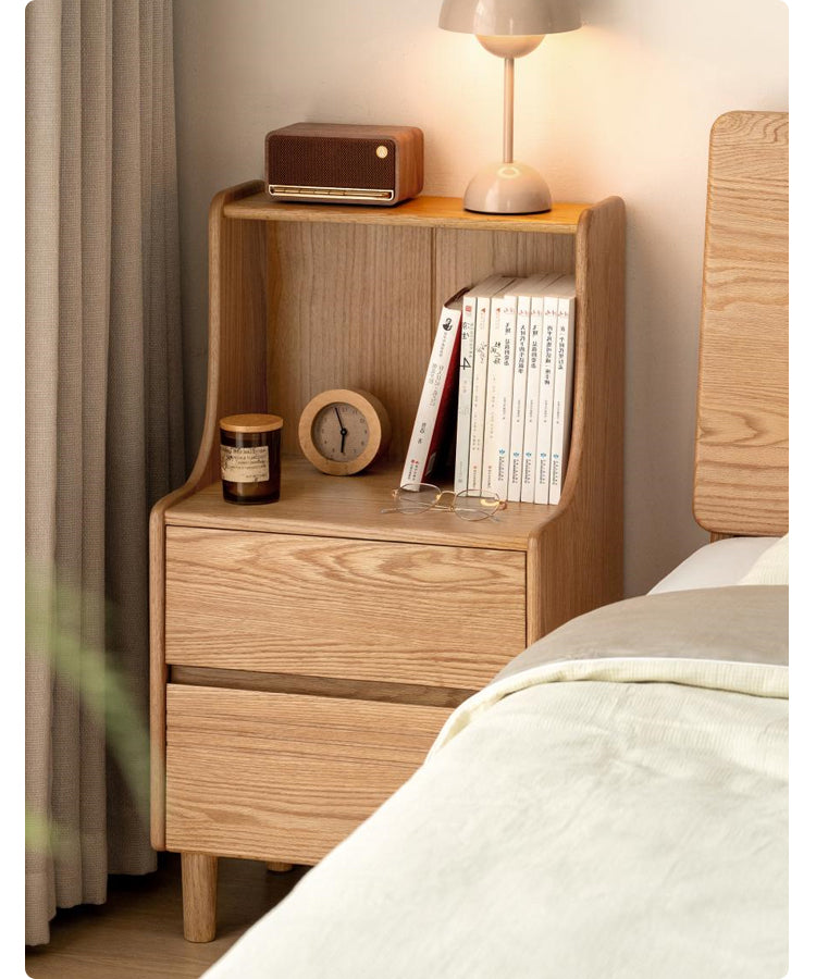 Oak Solid Wood Bedside Table