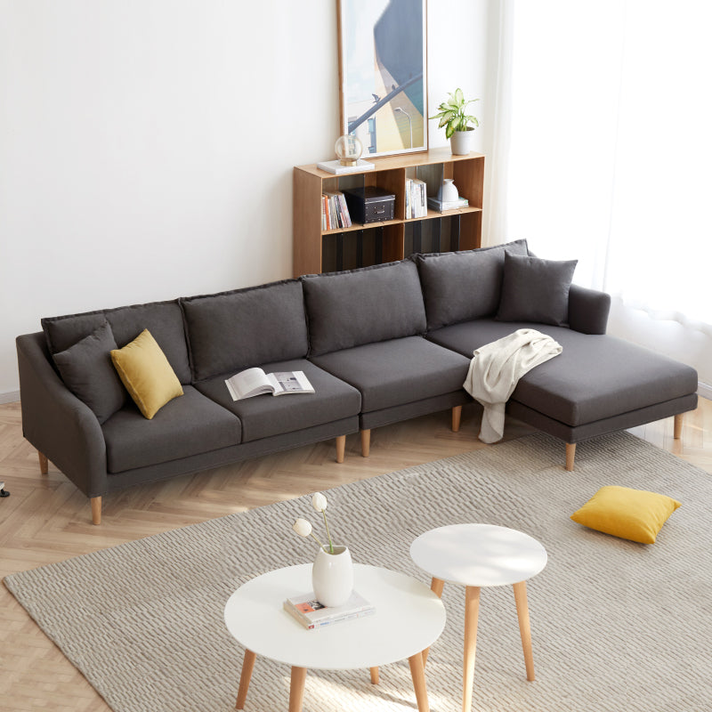 Fabric sofa Nordic modern simple corner