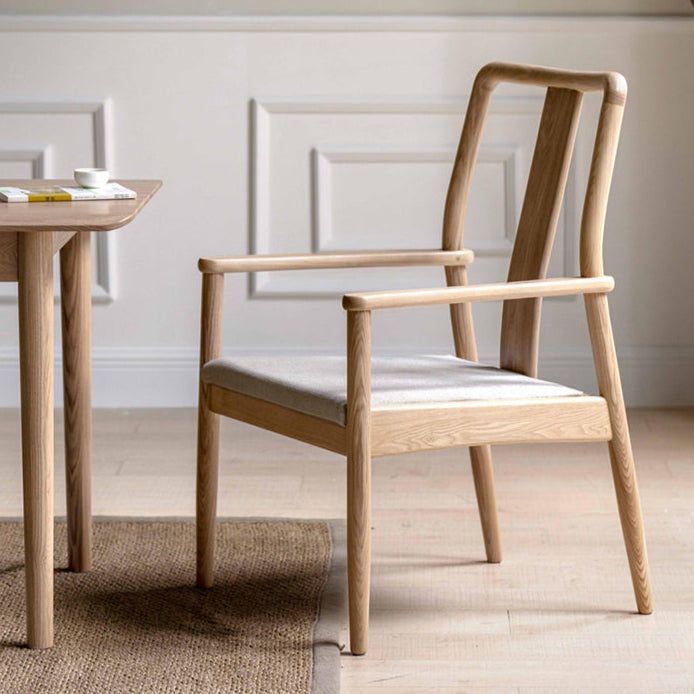 solid wood tea chair tea room host chair home living room new Chinese ...