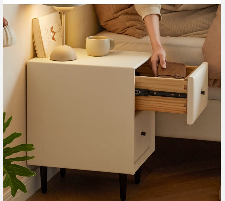 Small cream deals bedside cabinets