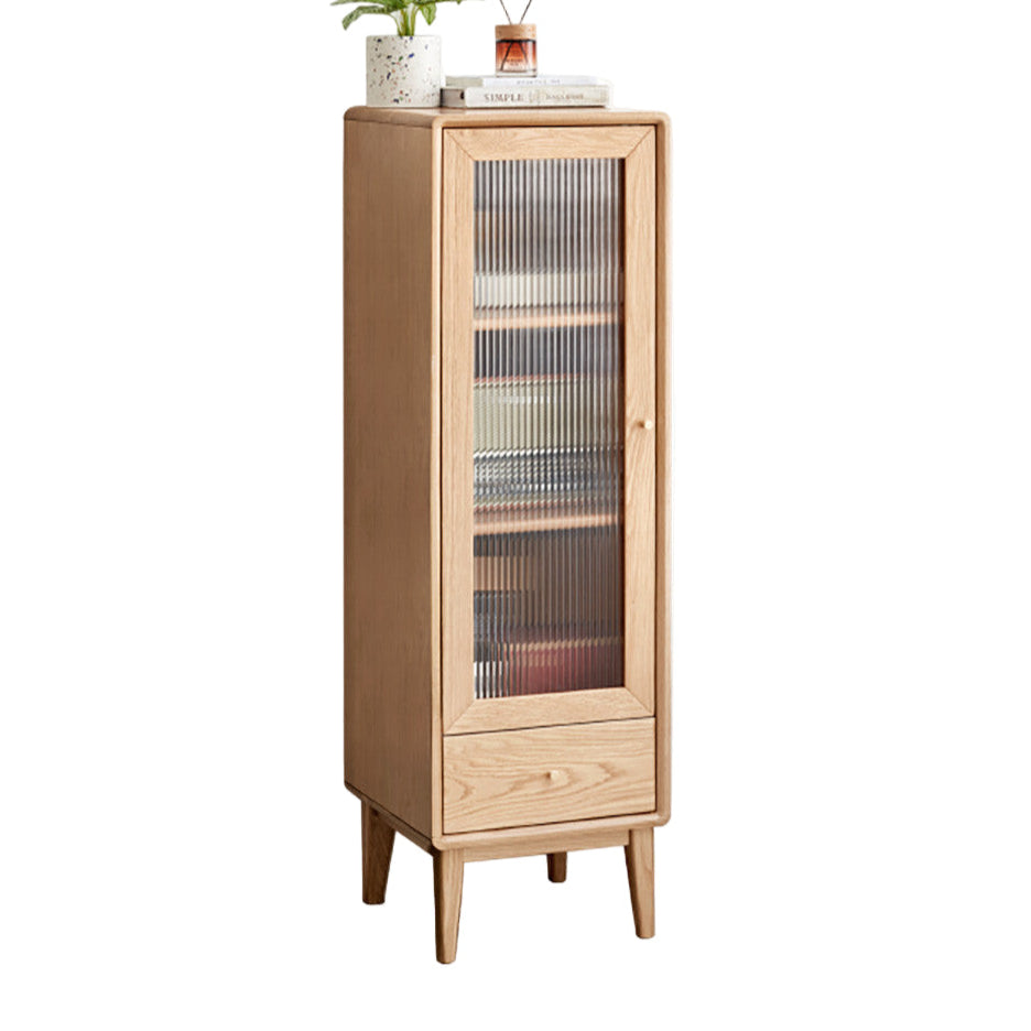Oak, Ash Solid Wood Side Cabinet