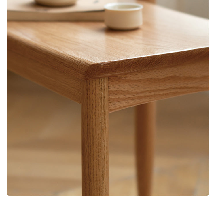 Ash, Oak Solid Wood Tea Chair: