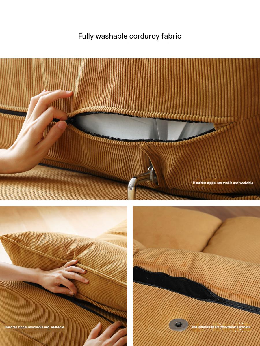Ash Fabric Sofa Living Room