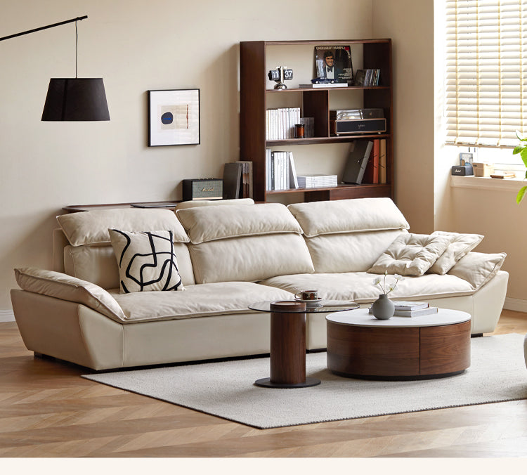 Technology Fabric Sofa Sailing Cream Style