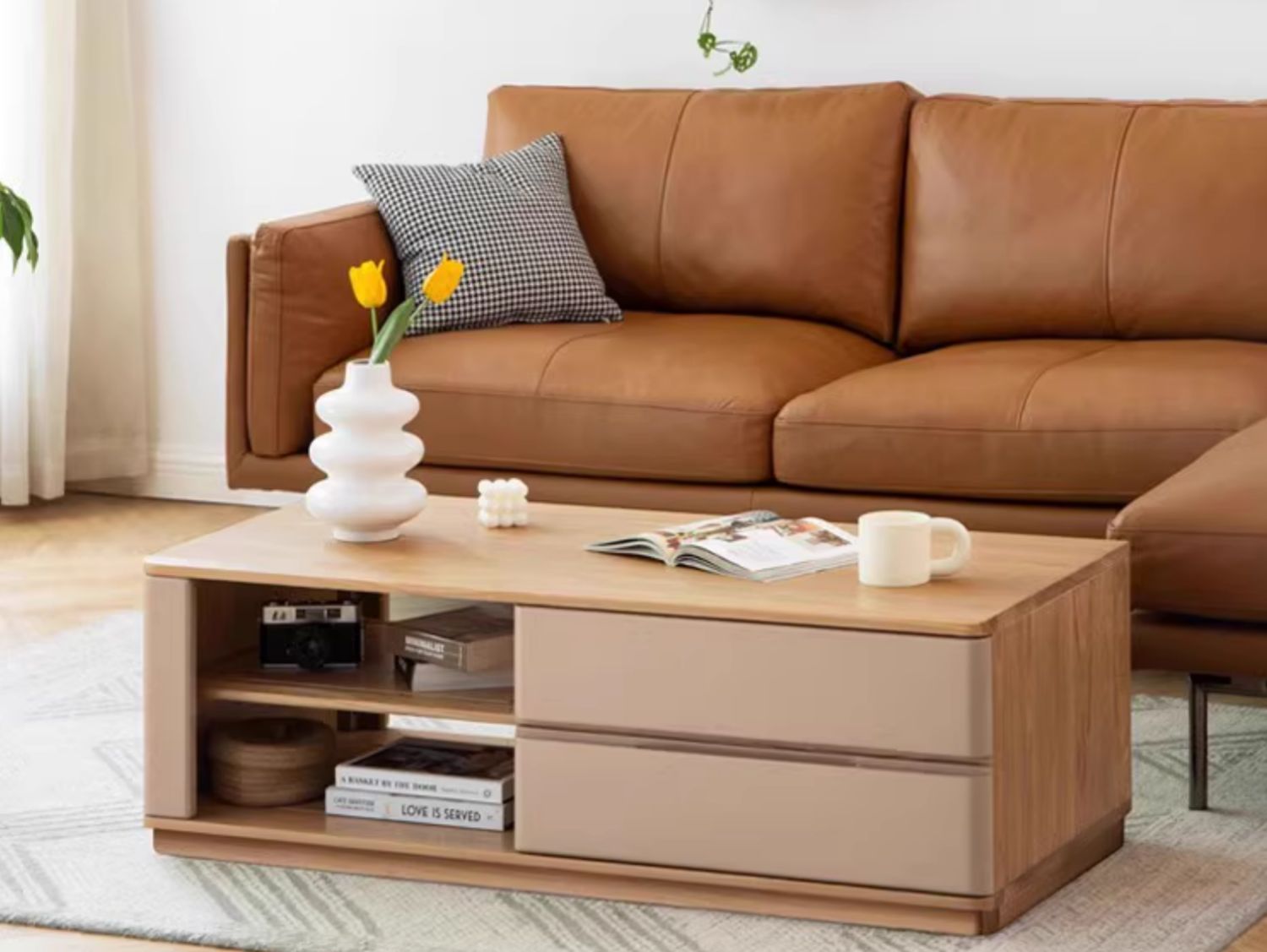 All solid wood coffee table stock clearance"
