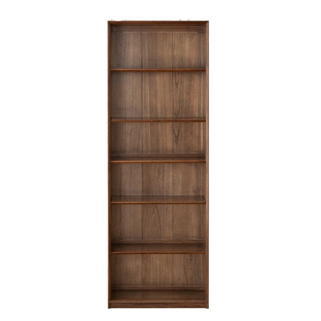 Oak Solid Wood Dust-Proof Glass Door Wall Floor-to-ceiling Bookshelf