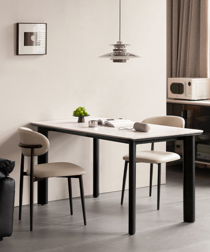 Iron Long Modern Dining Table