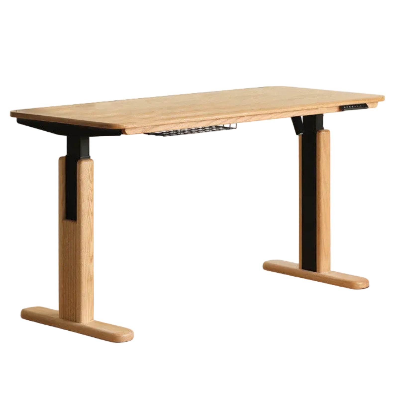 Oak, Ash Solid Wood Electric Lift Desk