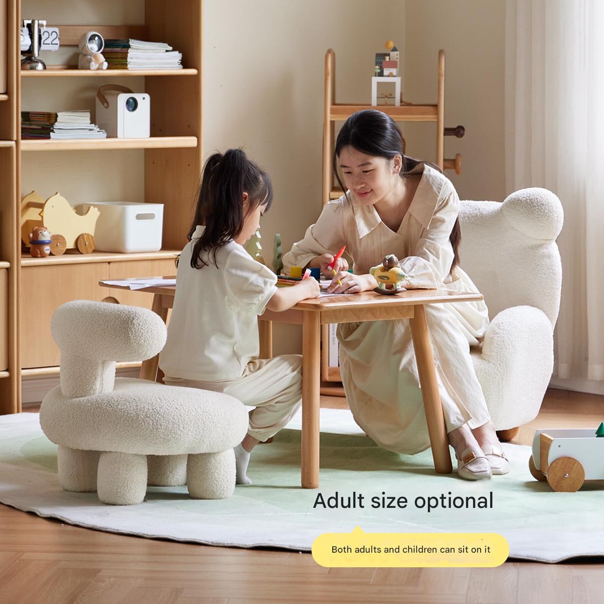 Children's Bear Cute Baby Single Lazy Sofa.