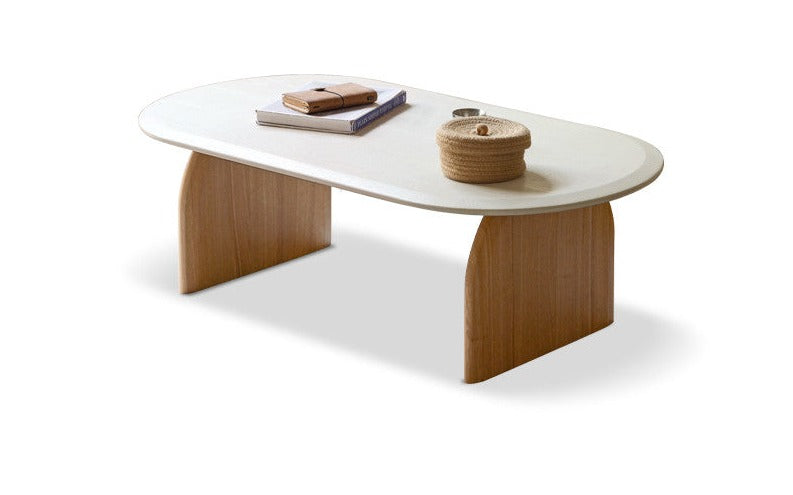 French wind side сoffee table Ash solid wood
