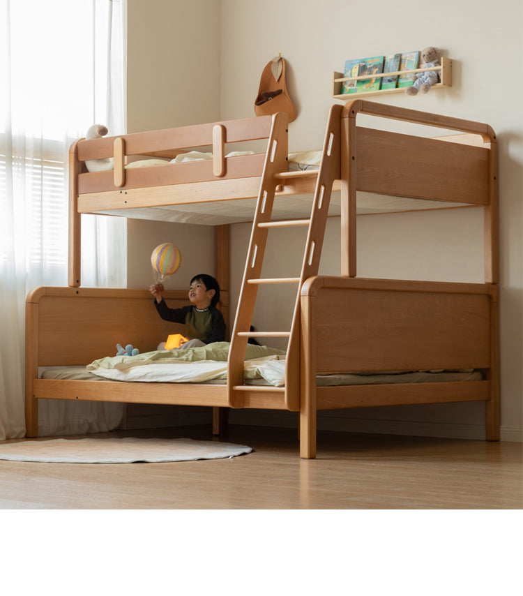 Beech Solid Wood Children's Bunk Bed