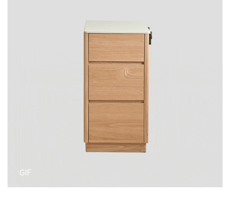 Oak, Beech Solid Wood Modern Rock Plate Island Table