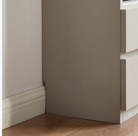 Poplar solid wood combination bookcase,glass door cabinet "