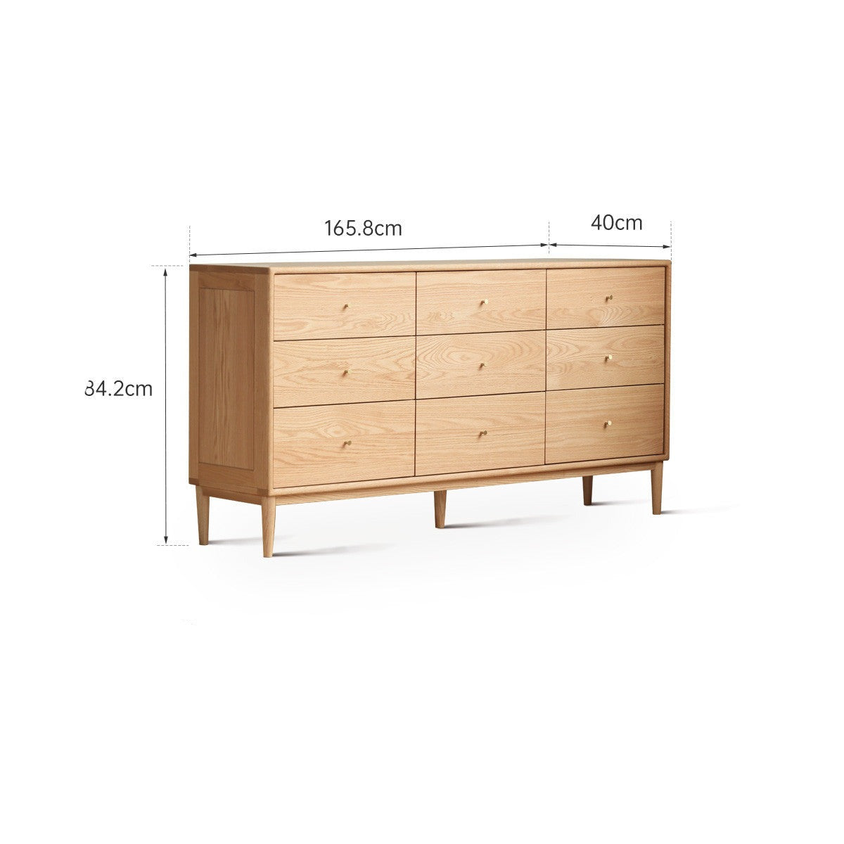 Oak Solid Wood Cabinet Drawer