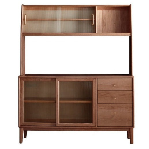 Oak Solid Wood Sideboards, Buffet Cabinets