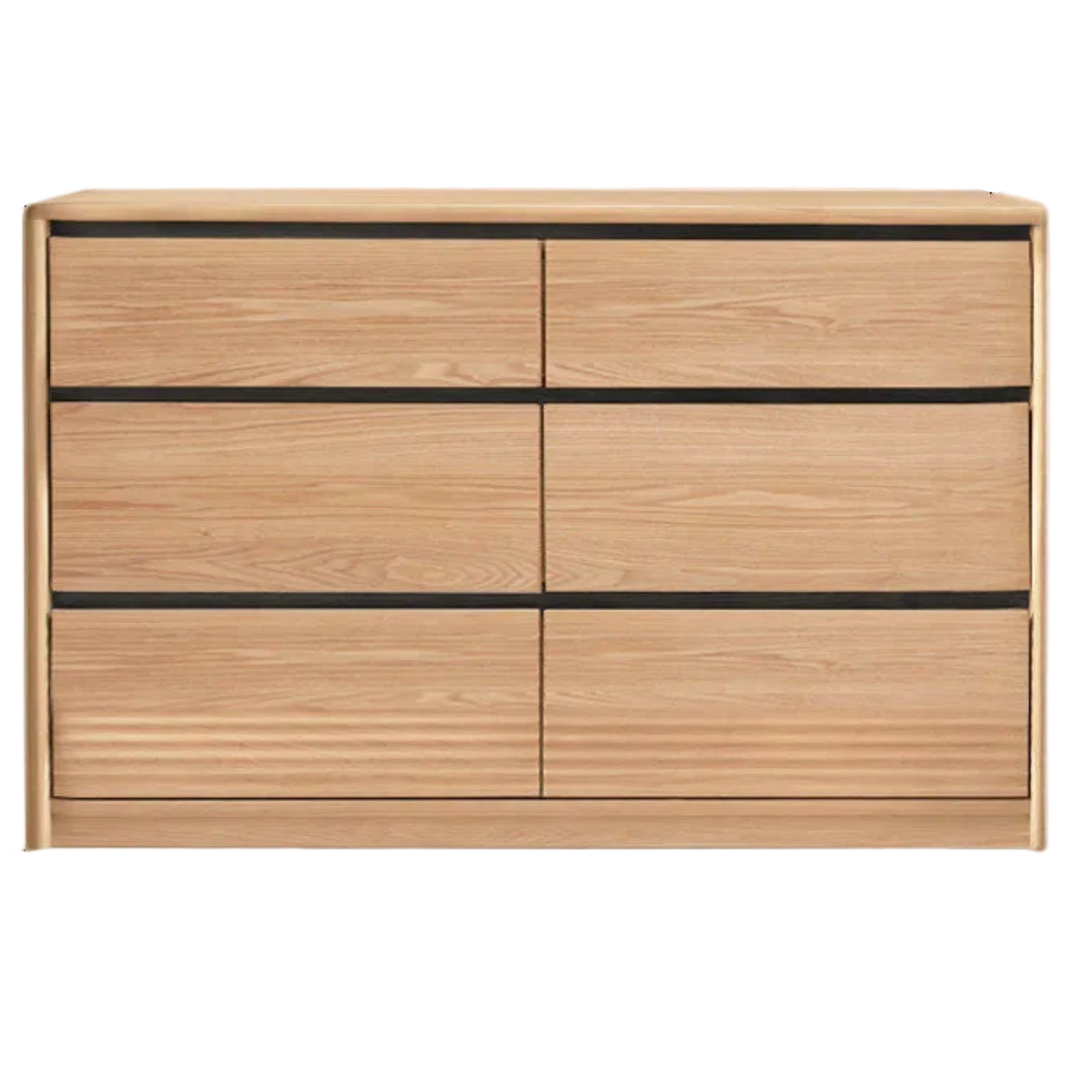 Oak, Ash Solid Wood Modern Minimalist Chest of Drawers