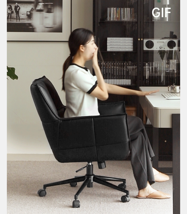 Computer Italian Light Luxury Lift Office Chair
