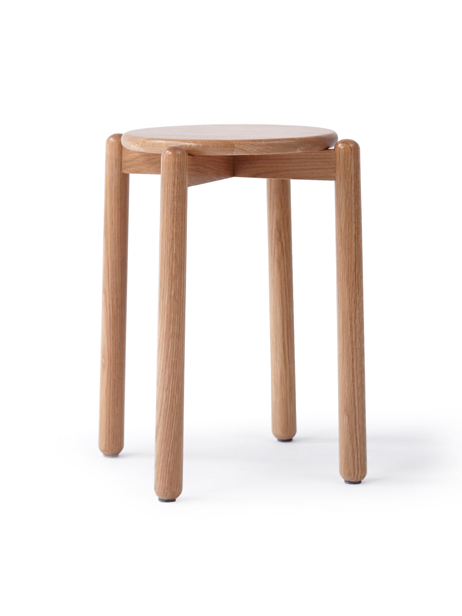 4 pcs Stackable Small Stool solid wood: