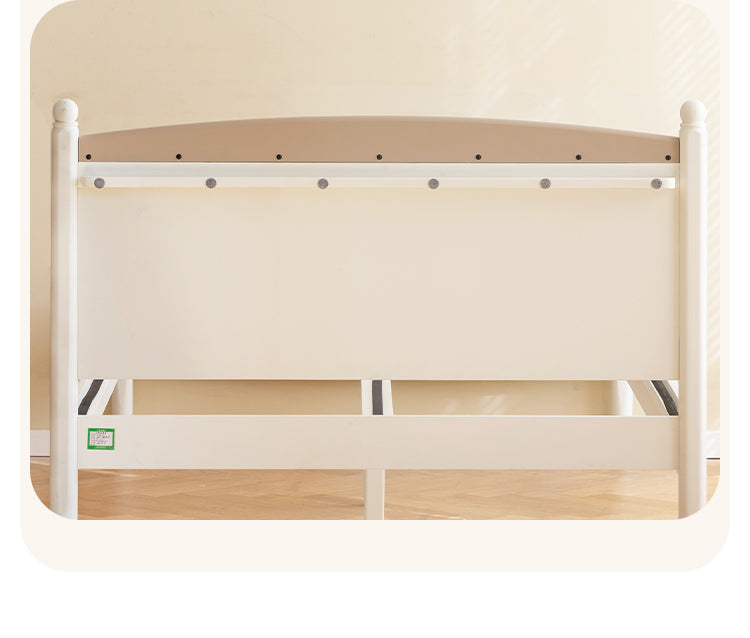 Poplar Solid Wood Children's Modern Bed<