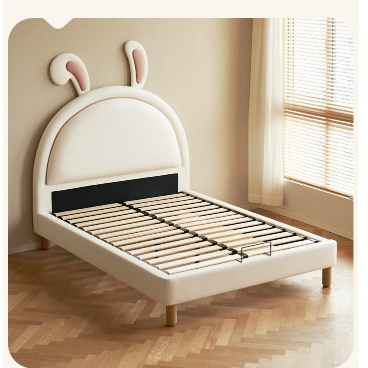 Children's Bed Girl Cartoon Rabbit Bed"+