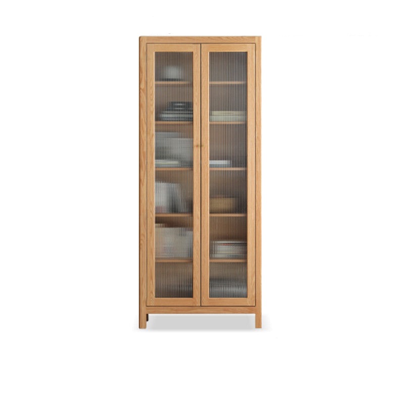 Combination bookcase Oak colid wood"