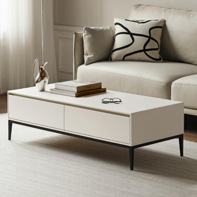 Poplar Solid Wood Modern Italian Coffee Table