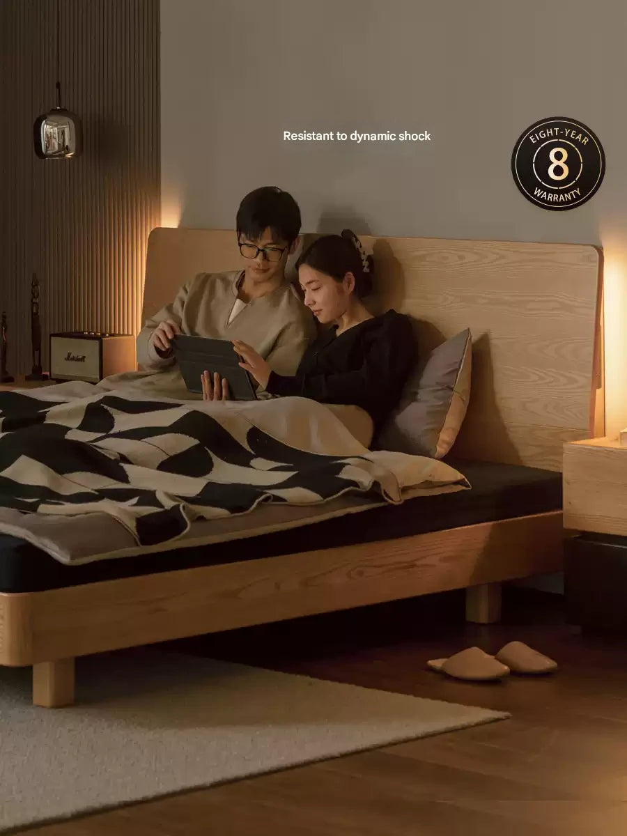 Ash Solid Wood Multi functional Suspended Bed