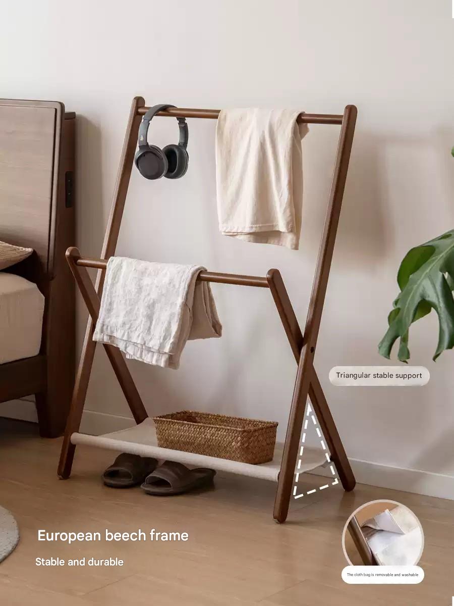 Beech Solid Wood clothes hanger
