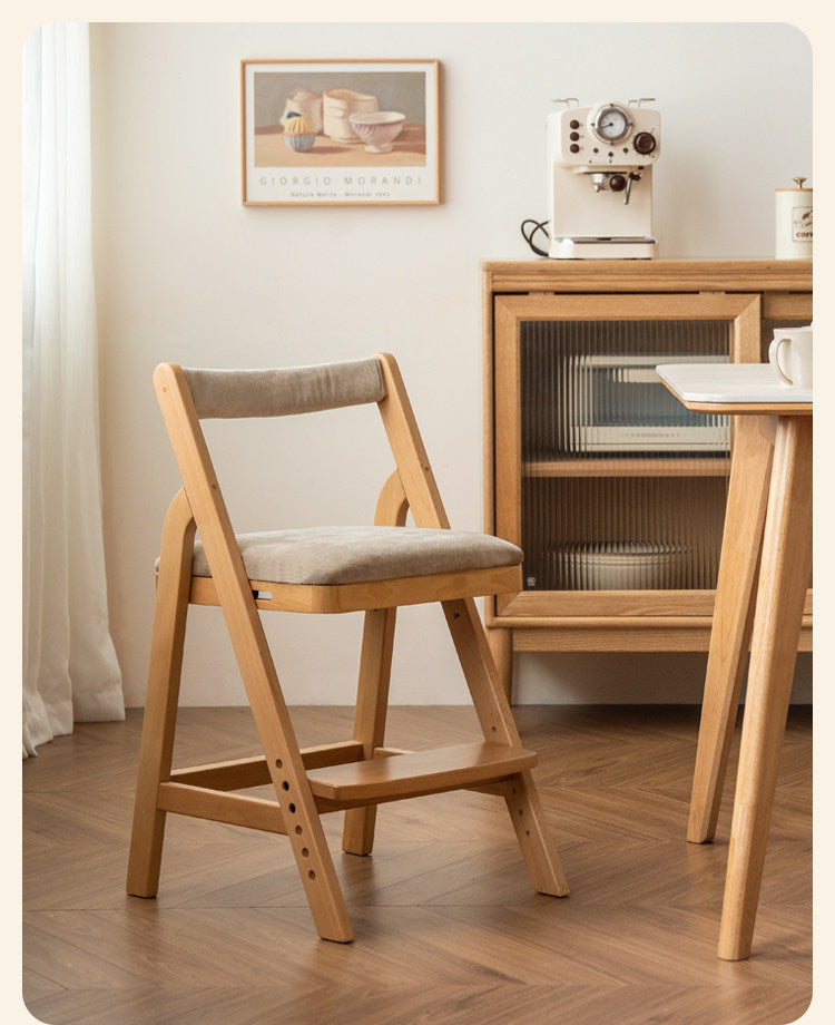 Beech Solid Wood Adjustable Kids Lift Chair
