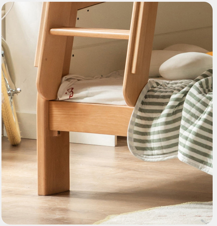 Poplar solid wood Children's multifunctional Bunk Bed.