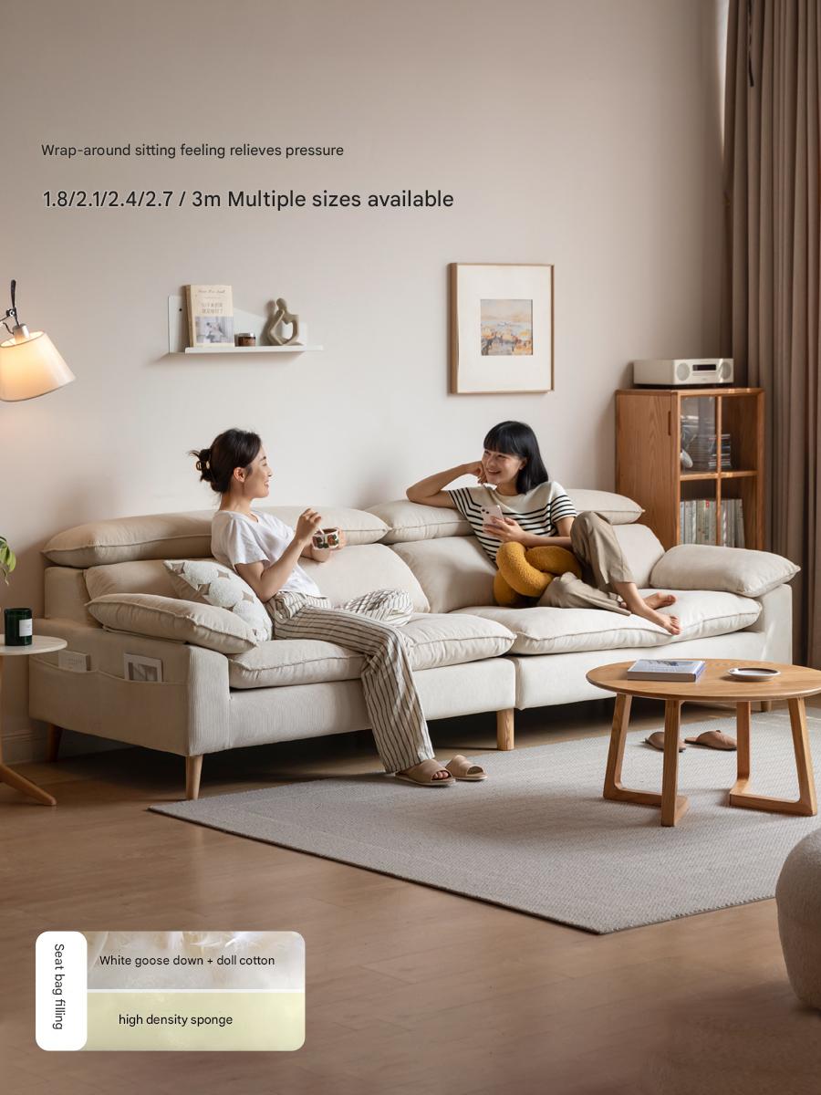 Ash Fabric Sofa Living Room