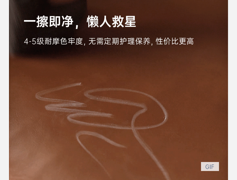 Bauhaus-Style Retro Armchair in Vintage Oil-Wax PU Leather