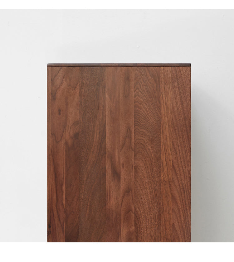 Black walnut solid wood side cabinet "