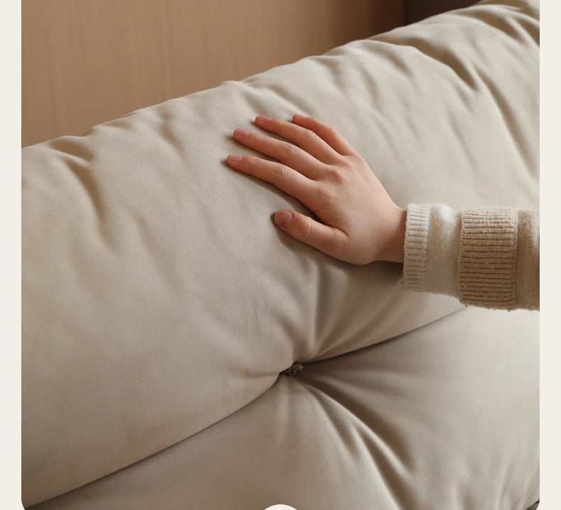 Fabric straight cloud sofa