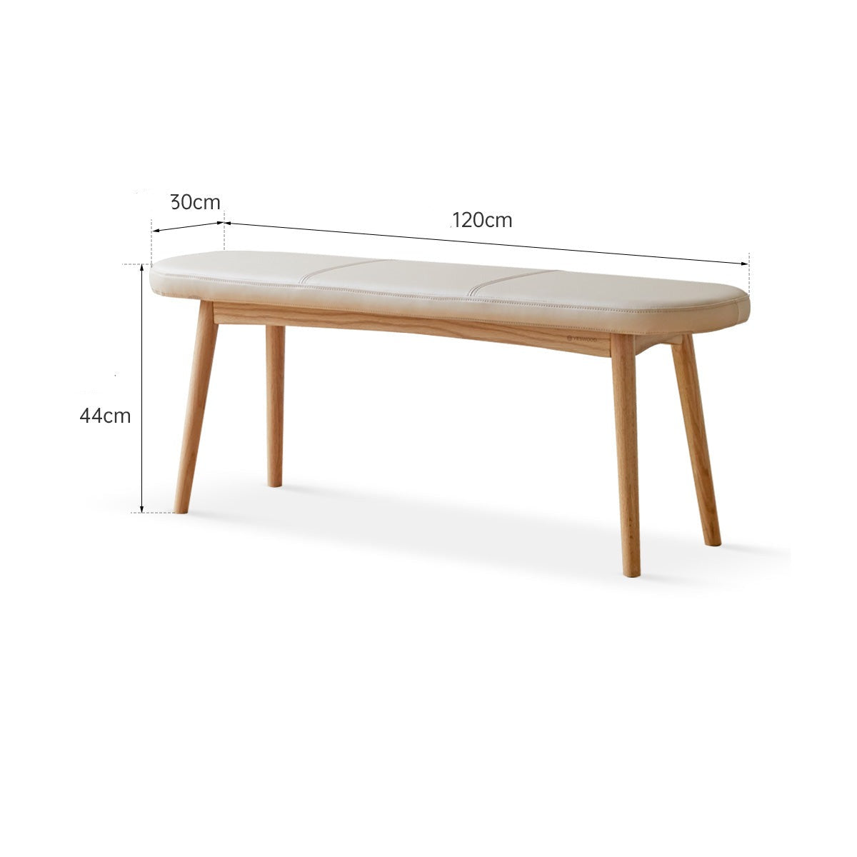 Bench solid wood_