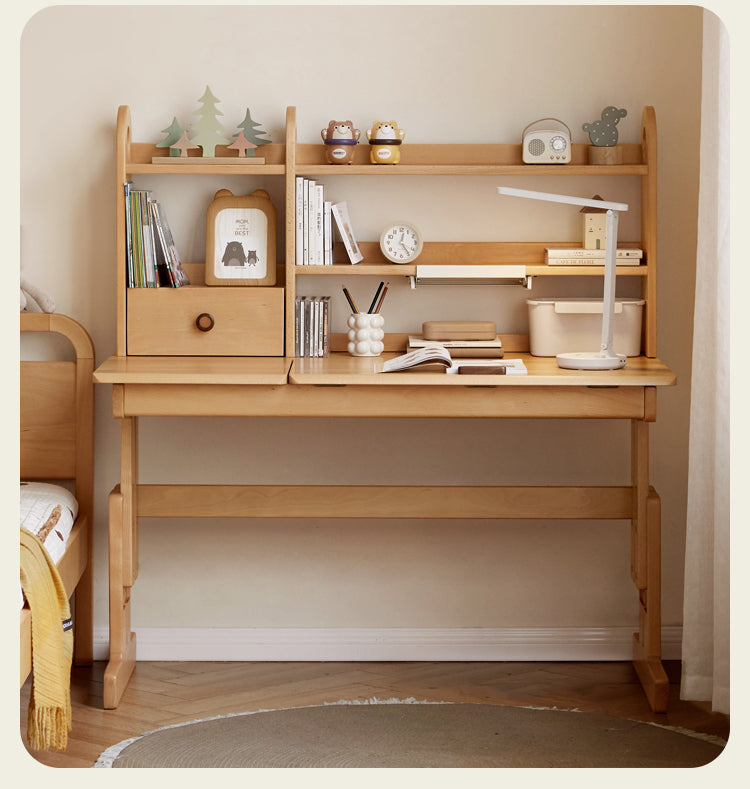 Beech Solid Wood Children's Study Table