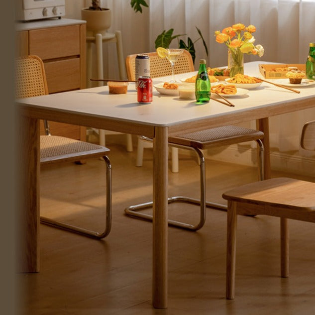 Oak Solid wood dining table rectangular "