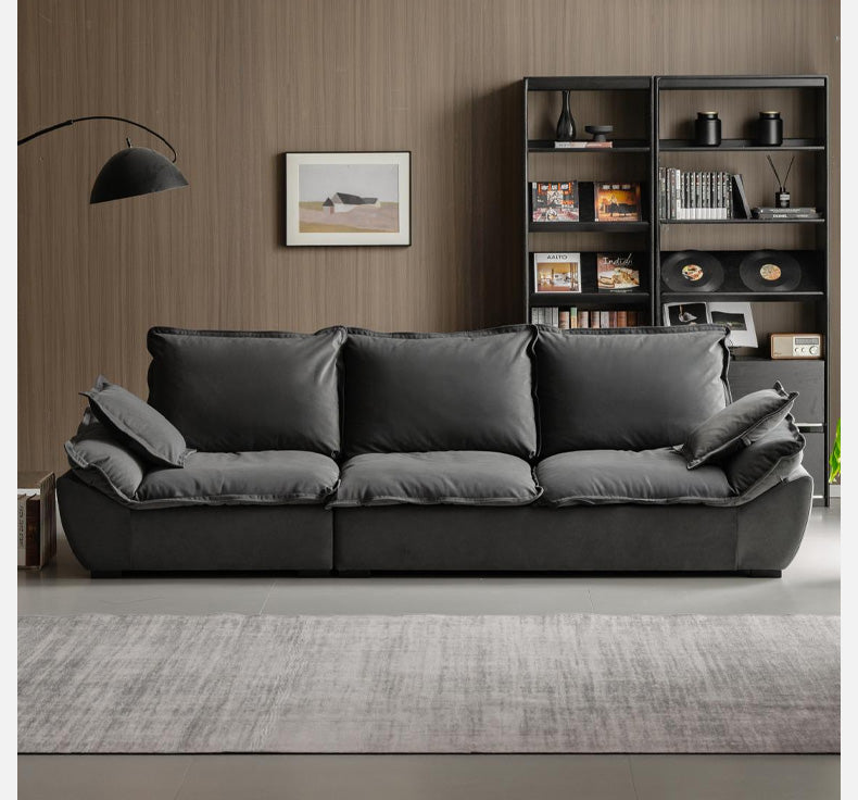 Fabric Coastal-style scratch-resistant sofa