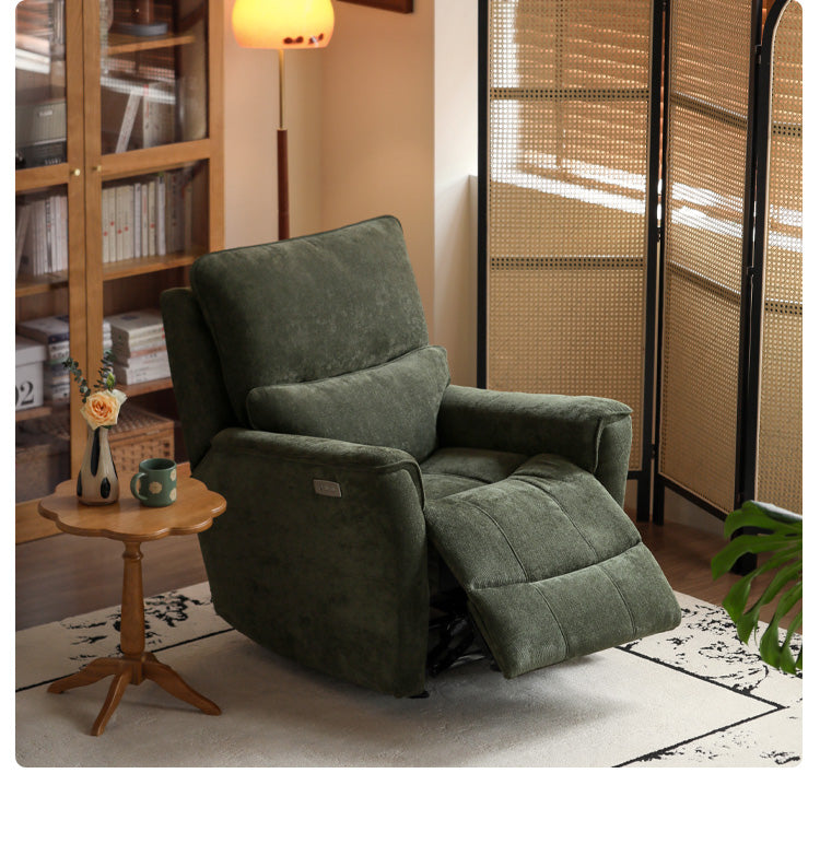 Leather chair electric leisure recliner